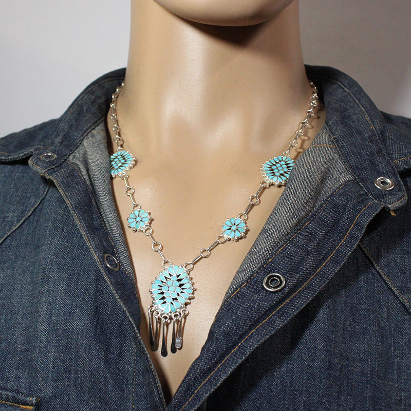 Turquoise Necklace by Michelle Peina