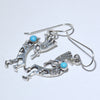 Kokopelli Earrings by Navajo