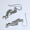 Kokopelli Earrings by Navajo