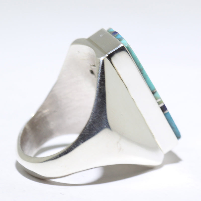 Inlay Ring by Edward/Patricia Becenti- 10.5