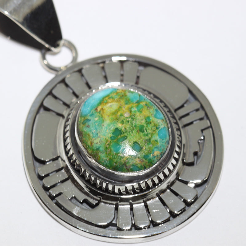 Sonoran Pendant by Leonard Nez – Gallup Trading