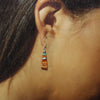 Earrings by Joe & Angie Reano