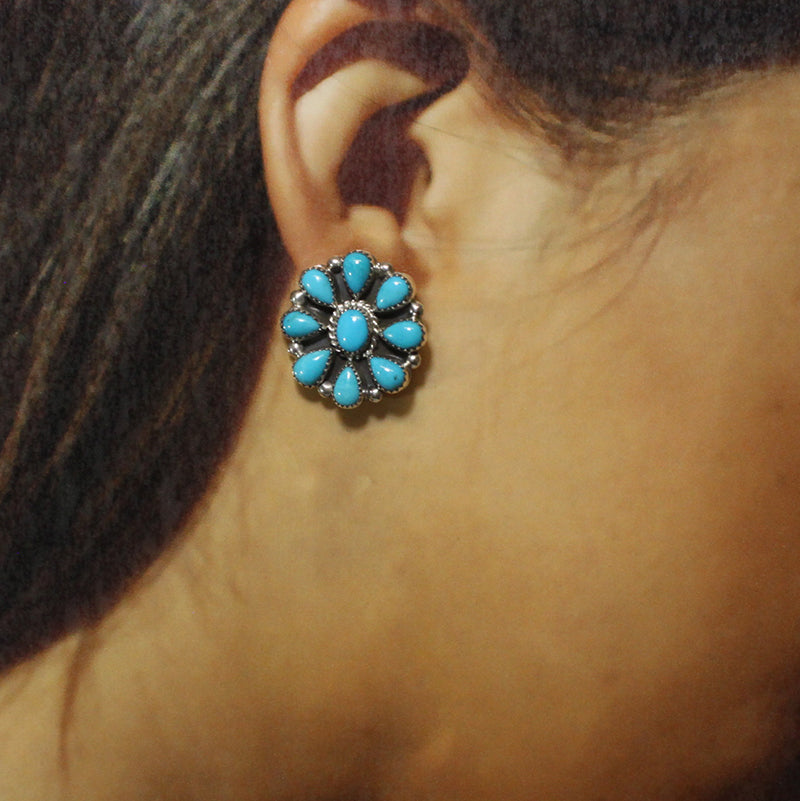 Cluster Earrings by Karlene Goodluck