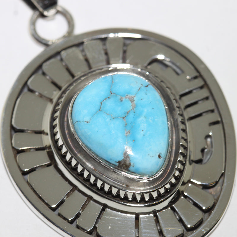Kingman Pendant by Leonard Nez