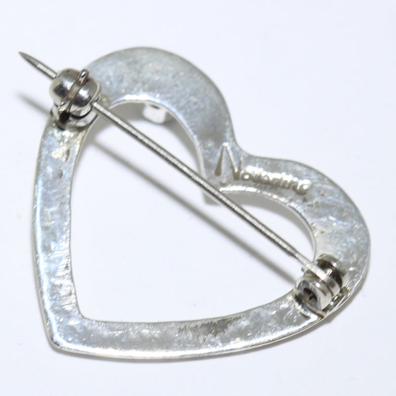Heart Pin by Pauline Nelson
