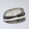 Silver Ring by Kee Yazzie- 9