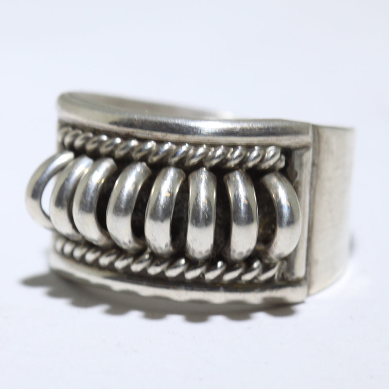 Silver Ring by Navajo- 8.5