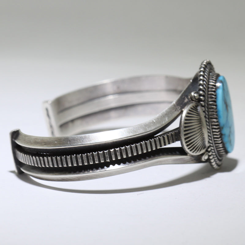 Kingman Bracelet by Steve Arviso 5-1/4