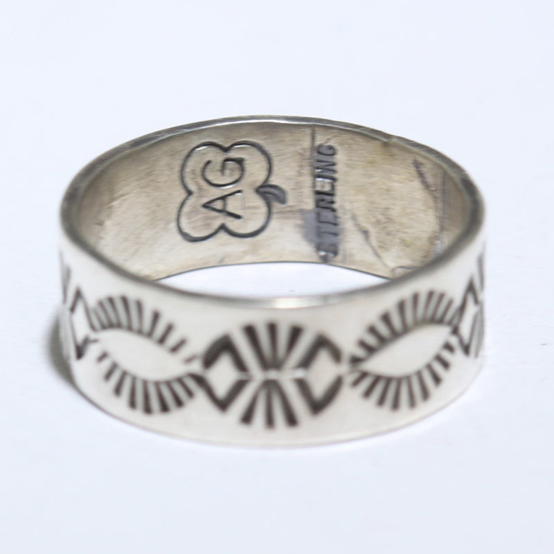 Silver Ring by Arnold Goodluck- 5.5