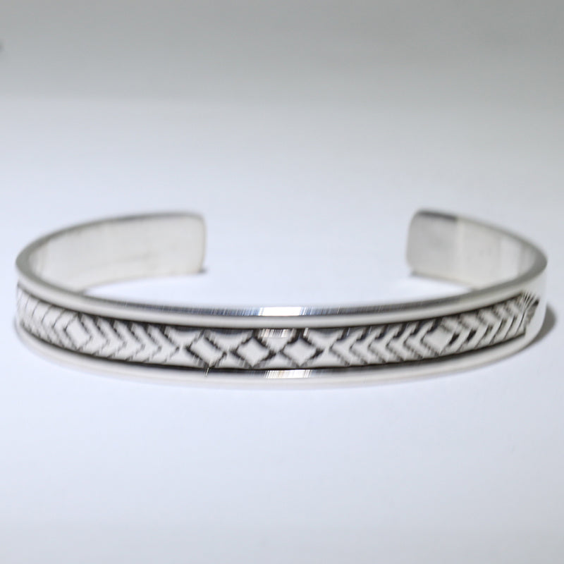 Silver Bracelet by Bruce Morgan (0.37")