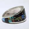 Inlay Ring by Navajo- 12.5