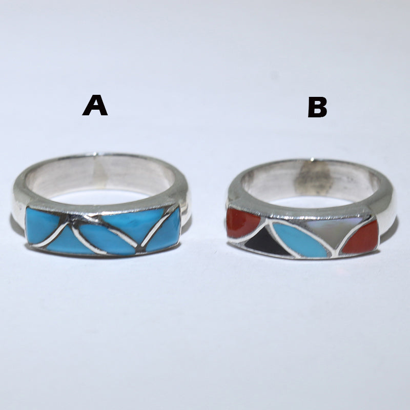 Inlay Ring by Zuni