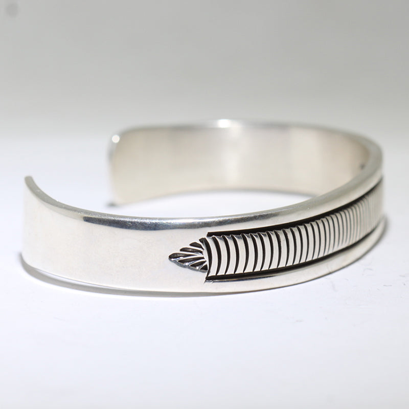 Silver Bracelet by Bruce Morgan 6-1/4"