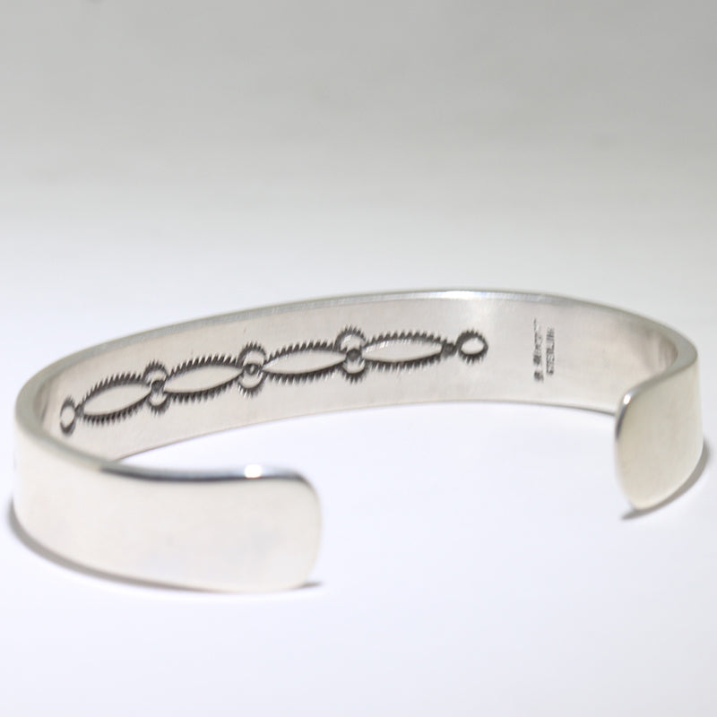 Silver Bracelet by Bruce Morgan 6-1/4"