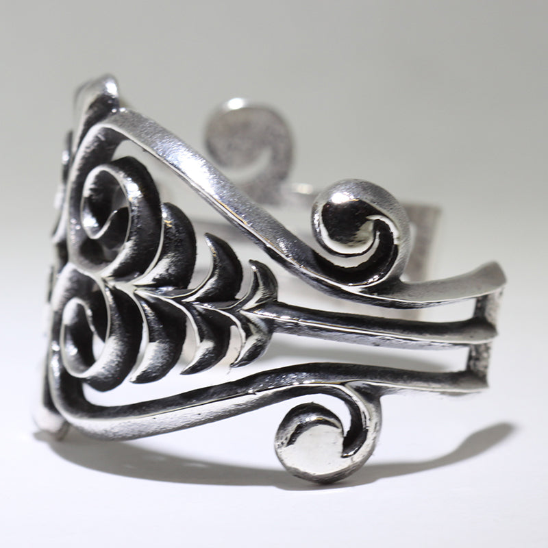 Silver Bracelet by Aaron Anderson 5-1/2"