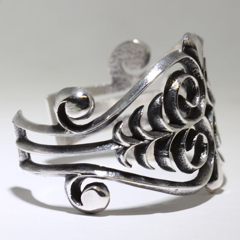 Silver Bracelet by Aaron Anderson 5-1/2"