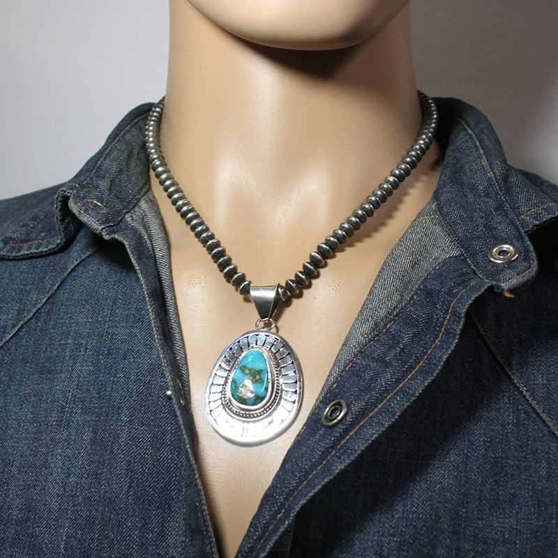Sonoran Pendant by Leonard Nez