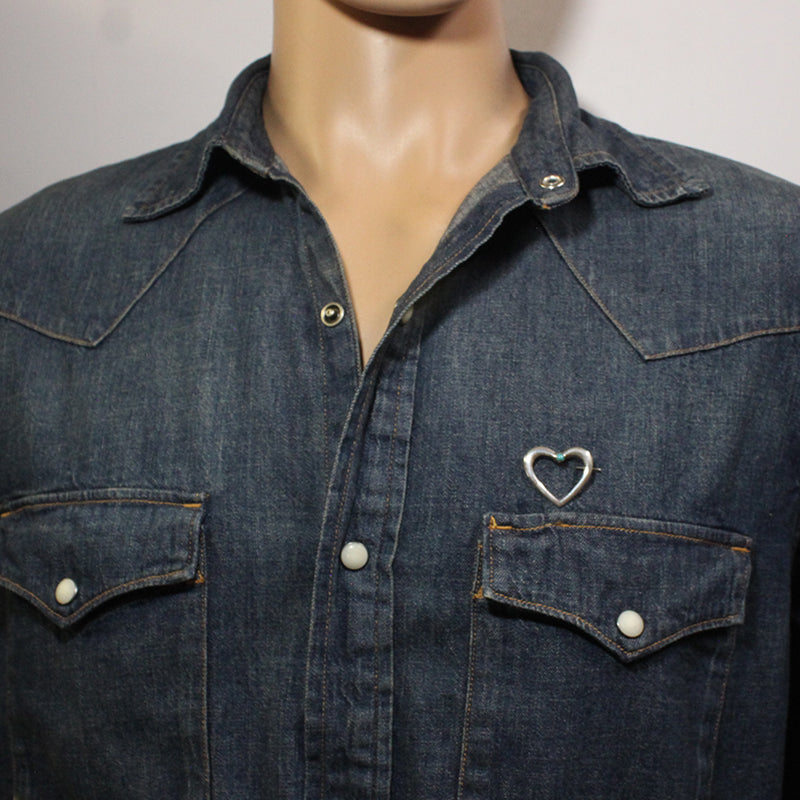 Heart Pin by Pauline Nelson