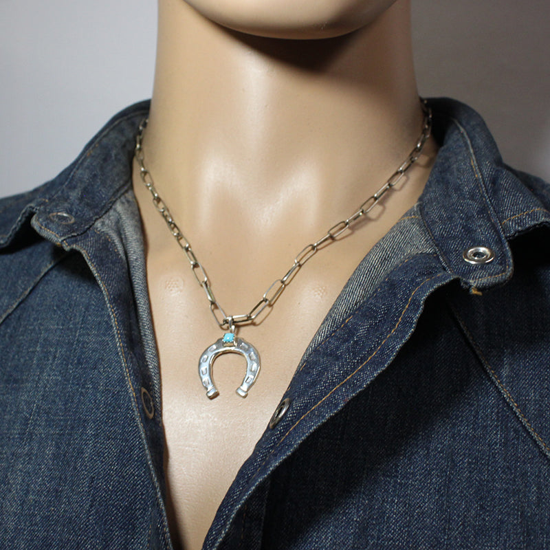 Horseshoe Pendant by Pauline Nelson
