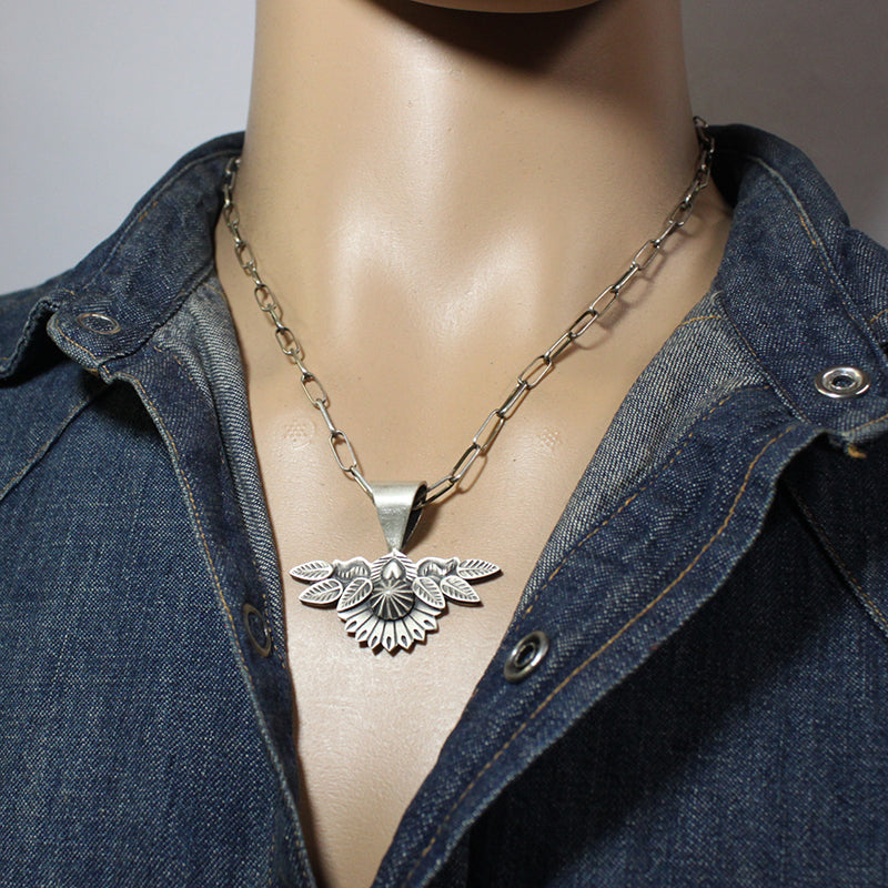 Silver Pendant by Derrick Cadman