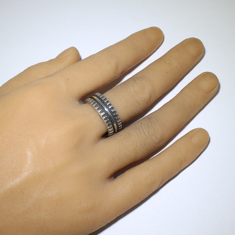 Silver Ring by Harrison Jim- 10.5