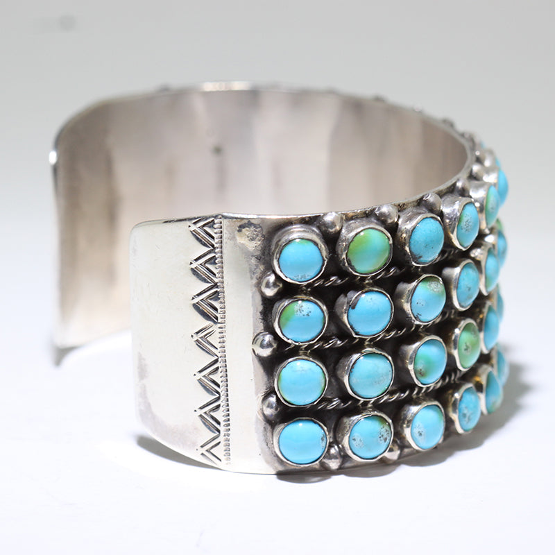 Turquoise Bracelet by Karlene Goodluck 5-3/4"