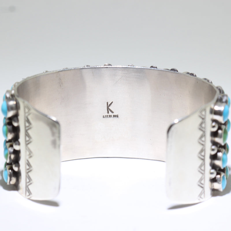 Turquoise Bracelet by Karlene Goodluck 5-3/4"
