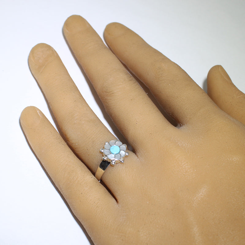 Inlay Ring by Zuni- 7