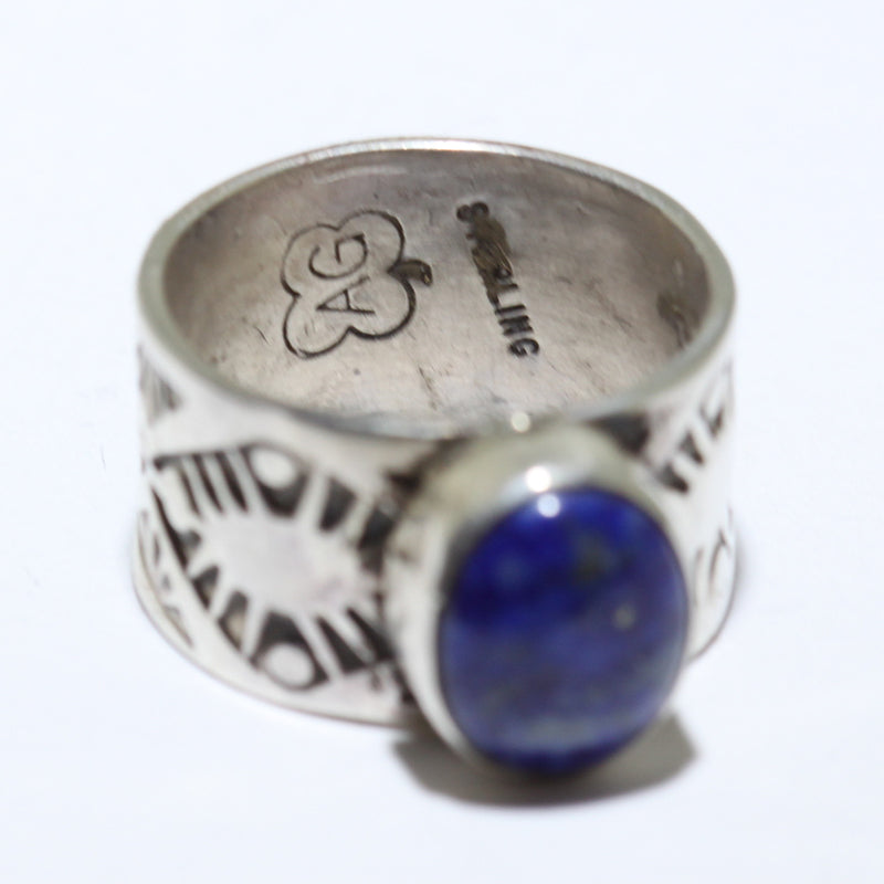 Lapis Ring by Arnold Goodluck- 5.5