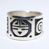 Silver Ring by Ruben Saufkie- 10.5