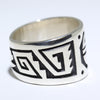 Silver Ring by Ruben Saufkie- 10.5