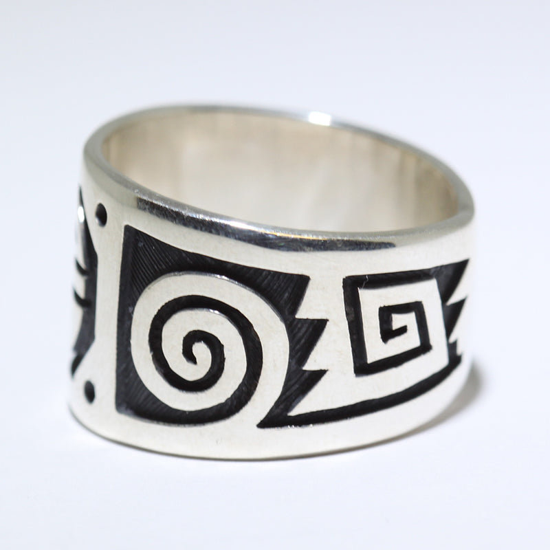 Silver Ring by Ruben Saufkie- 10.5