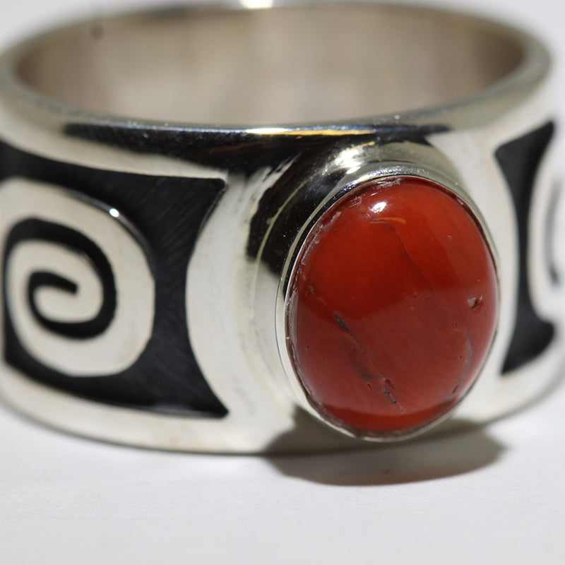 Coral Ring by Ruben Saufkie- 9.5