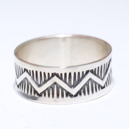 Silver Ring by Darrell Cadman- 12.5
