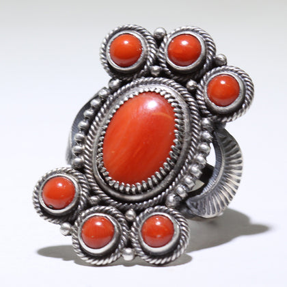 Coral Ring by Steve Arviso- 7.5
