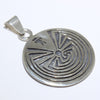 Silver Pendant by Sparks Masawytewa