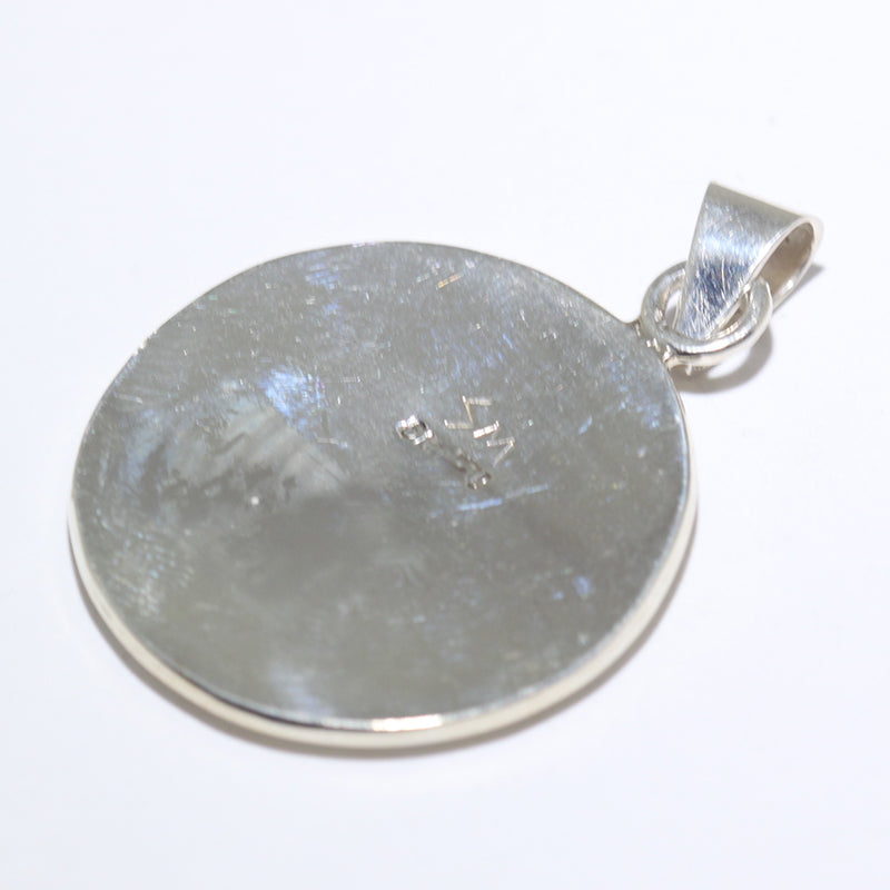 Silver Pendant by Sparks Masawytewa