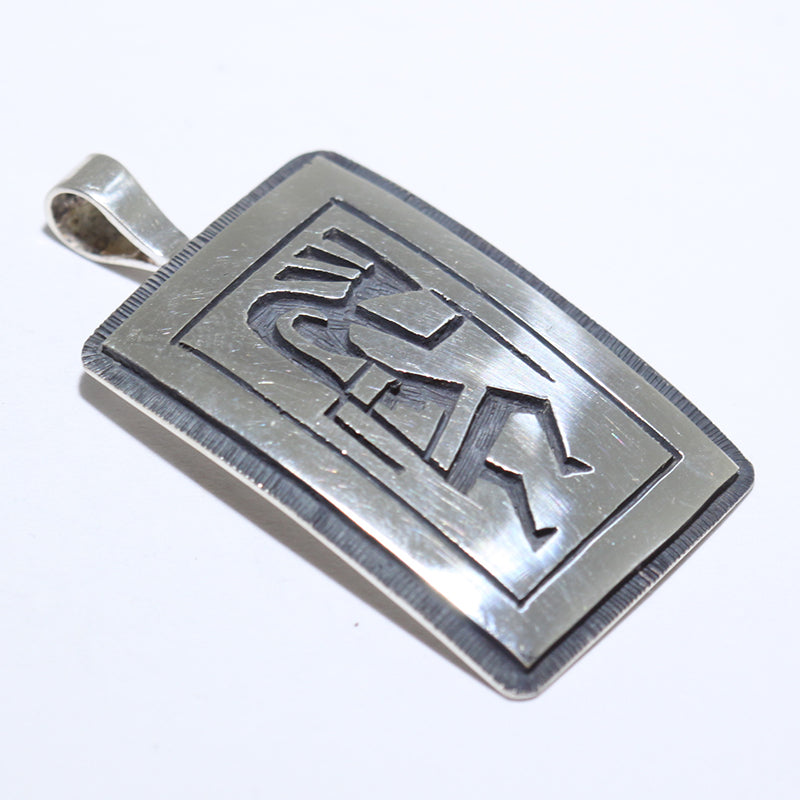 Silver Pendant by Clifton Mowa
