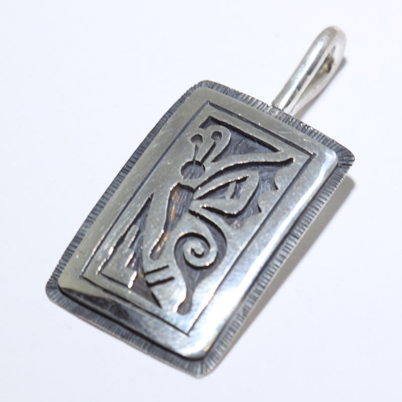 Silver Pendant by Clifton Mowa