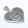Silver Pendant by Ruben Saufkie