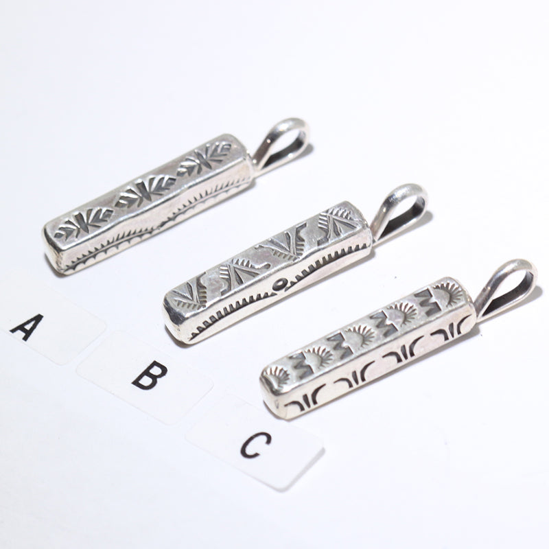Silver Pendant by Arnold Goodluck