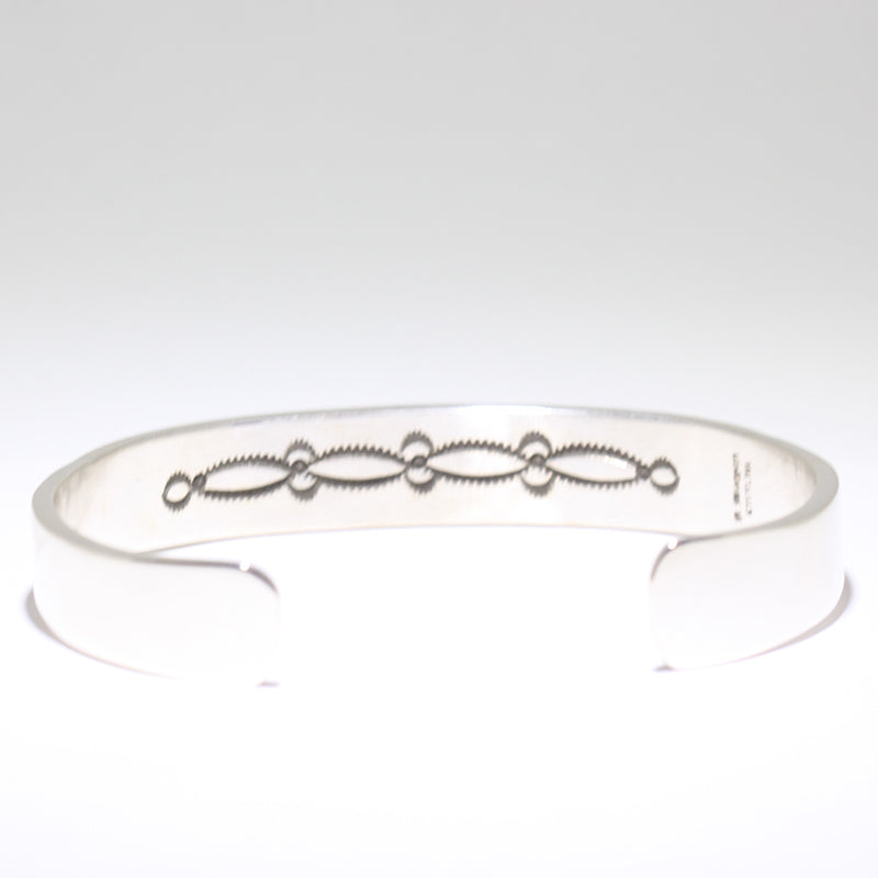 Silver Bracelet by Bruce Morgan 6-3/4"