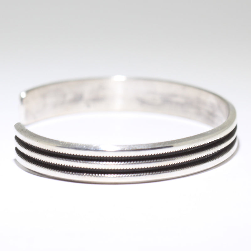 Harrison Jim (ハリソンジム) SILVER BANGLE ナバホ族 Harrison Jim 1 1/8