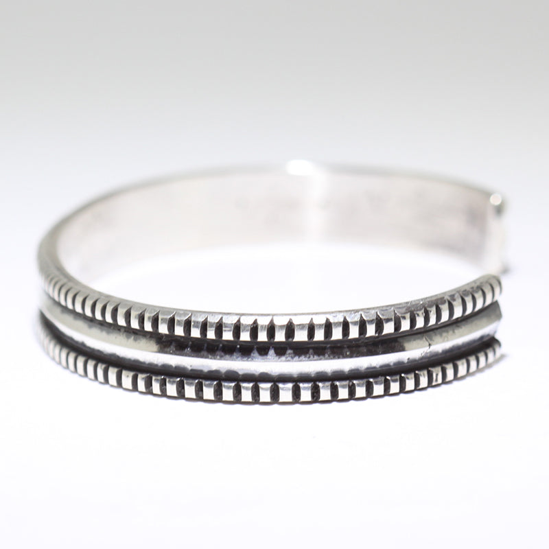Silver Bracelet by Harrison Jim 5-1/4"