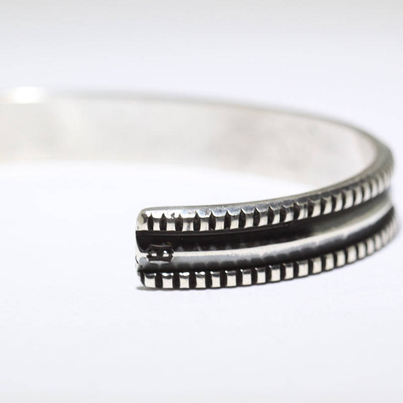 Silver Bracelet by Harrison Jim 5-1/4