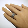 Silver Ring by Arnold Goodluck- 7.5