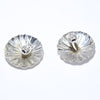 Concho Earrings by Navajo