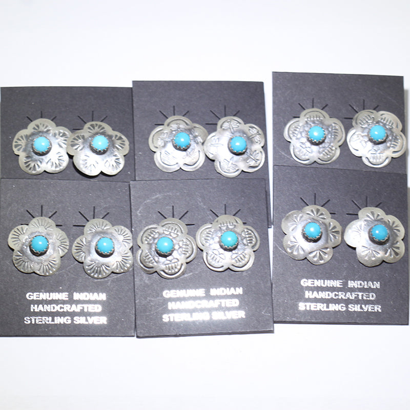 Flower Earrings by Navajo