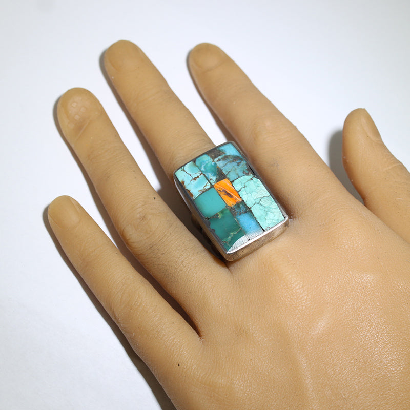 Inlay Ring by Jock Favour- 9.5