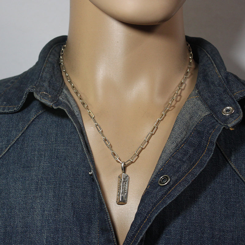 Silver Pendant by Arnold Goodluck
